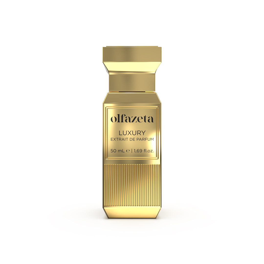Goldener Olfazeta Luxury Flakon